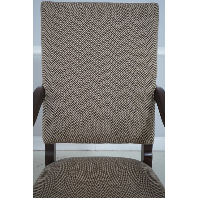 Set of 10 Continental Style Upholstered Dining Chairs For Sale - Image 11 of 18