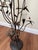 Vintage Wrought Iron Botanical Floor Candelabra For Sale - Image 13 of 18