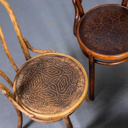 Vintage Hoopback Bentwood Dining Chair, 1950s For Sale - Image 10 of 14