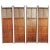 Brown Vintage Bamboo Screen Panels- Set of 4 For Sale - Image 8 of 8
