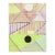 Contemporary abstract geometric colorful painting by Texas-based artist Max Manning. The work features organic and...