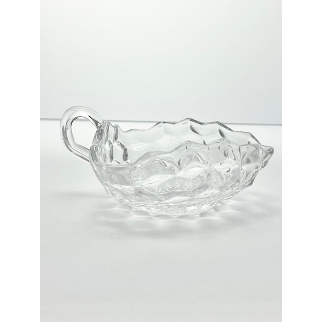 1960s Fostoria “American” Glass Dinnerware Serving Hostess Set - 7 Pieces For Sale - Image 10 of 12