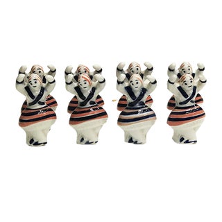 Muñeiras Figurines from Sargadelos, 1980s, Set of 8 For Sale