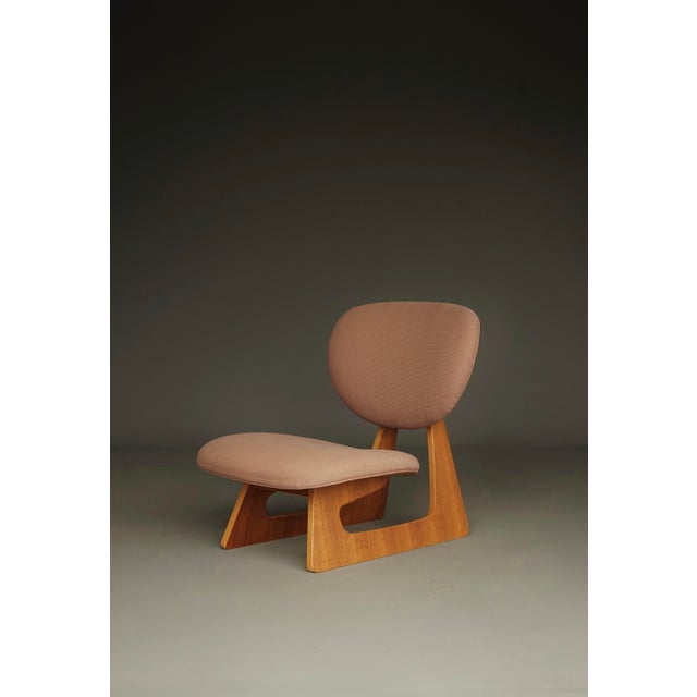 Model 5016 Low Chair by Junzo Sakakura and Daisaku Cho, 1970s For Sale - Image 13 of 18