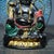 Vintage Painted Glass Maitreya Buddha With Halos, Double-Sided For Sale In Los Angeles - Image 6 of 9