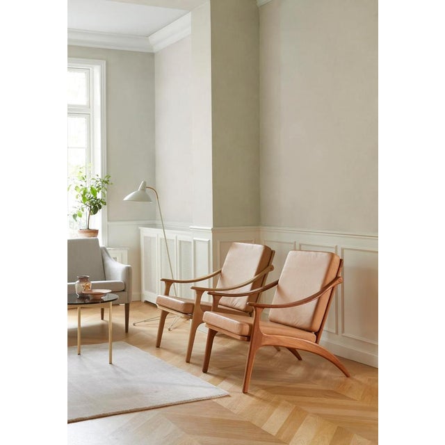 Lean Back Lounge Chair in Teak by Warm Nordic For Sale - Image 11 of 14