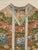 Offering a remarkable antique ecclesiastical vestment featuring finely woven polychrome floral silk, probably of Lyonnaise...