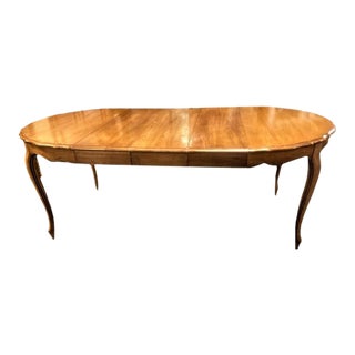 Mid 20th Century Louis Xv Style Fruitwood Dining Table For Sale