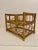 Vintage Tortoise Bamboo 6 Bottle Wine Rack For Sale - Image 9 of 10