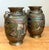 Metal Vintage Asian Cloisonné Urns - A Pair For Sale - Image 7 of 12