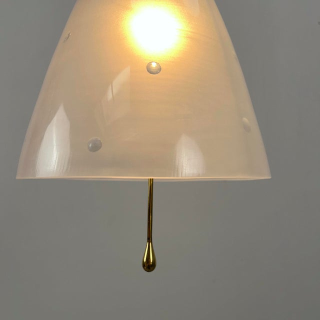 Paavo Tynell Vintage Pendant Lamp in Acrylic Glass by Paavo Tynell, 1950s For Sale - Image 4 of 10