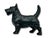 Very Nice Vintage Hubley Manufacturing Co. Cast Iron Standing Scottish Terrier - Scottie Dog Doorstop - Circa 1930s For Sale - Image 9 of 18