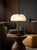 Contemporary Hana MD Table Lamp in Borosilicate Glass and Brass Finish by Schwung For Sale - Image 3 of 18