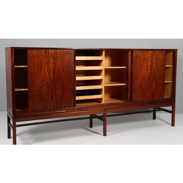 1960s Large Sideboard attributed to Kurt Østervig for K. P. Møbler, Denmark, 1960s For Sale - Image 5 of 8