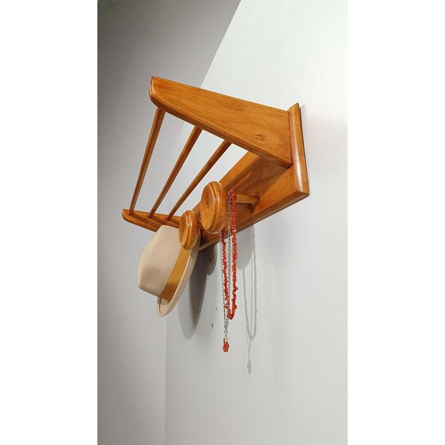 We offer for sale a vintage Coats and Hats Rack, made in Italy between the 50s and 60s by the company "Fraber", as...