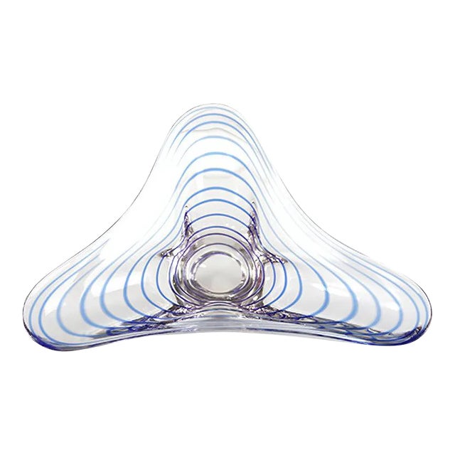 Czech Bohemian White Glass Bowl For Sale