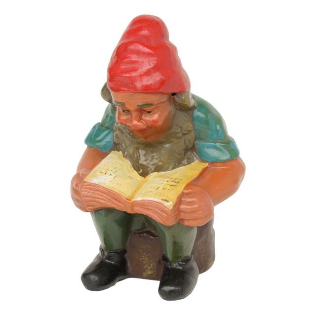 Terracotta Garden Gnome by Clemens Spang, 1960s For Sale