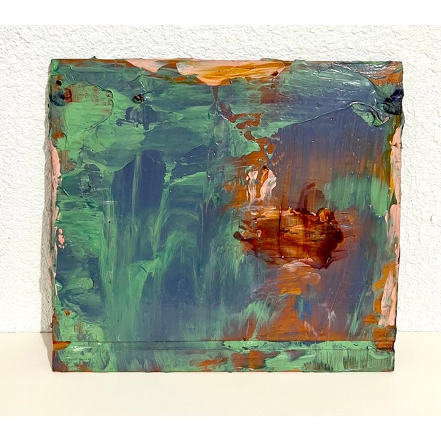 Modern Francine Tint, Modernist Gestural Abstract Color Field Painting Woman Artist Francine Tint, 1999 For Sale - Image 3 of 15