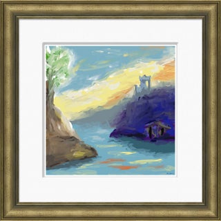 Castle By Dana Gibson, Framed Art Print For Sale
