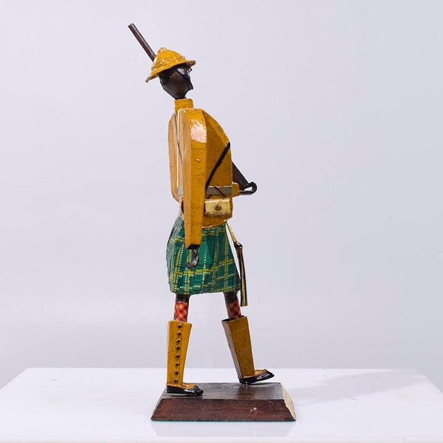 Gold Manuel Felguerez Mid Century Metal Toy Soldier For Sale - Image 8 of 8
