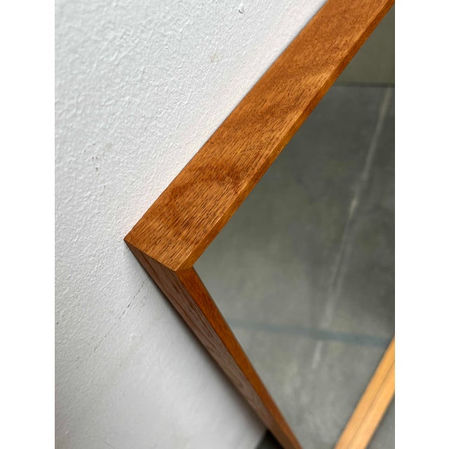 Mid-Century Modern Danish Teak Wall Mirror, 1960s For Sale - Image 15 of 18