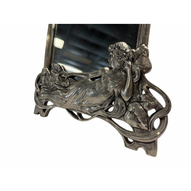 Bring the romantic, flowing aesthetics of the Belle Époque into your home with this striking Art Nouveau-style figural...