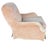 Rose Tarlow Melrose House Victoria Cut Velvet Roll Arm Club Chair.