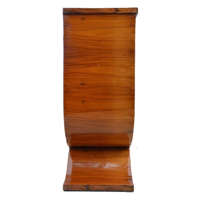 Art Deco Walnut Open Bookcases, 1930s, Set of 2 For Sale - Image 14 of 18