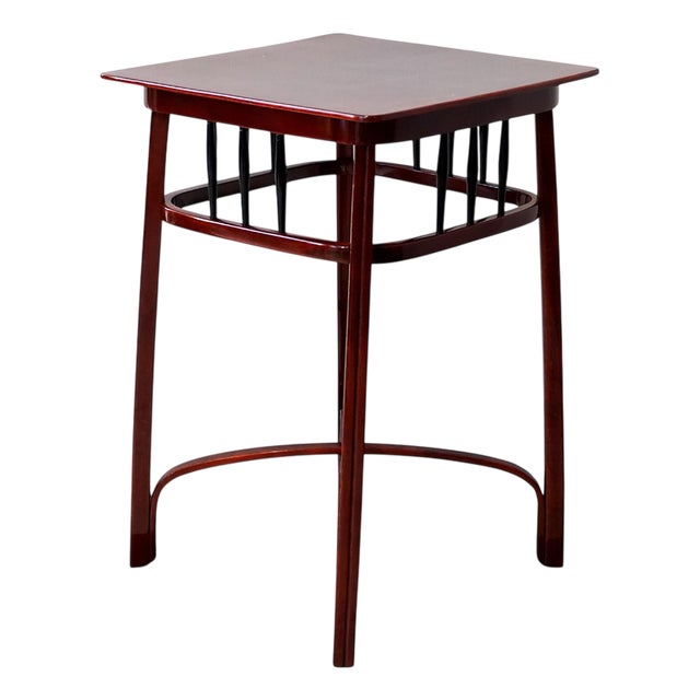 Art Nouveau Mahogany Stained Waiting Table from J.&J. Kohn, Austria, Around 1905, 1890s For Sale