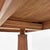 Wood Vintage Italian Art Deco Extendable Wooden Console Table, 1970s For Sale - Image 7 of 15