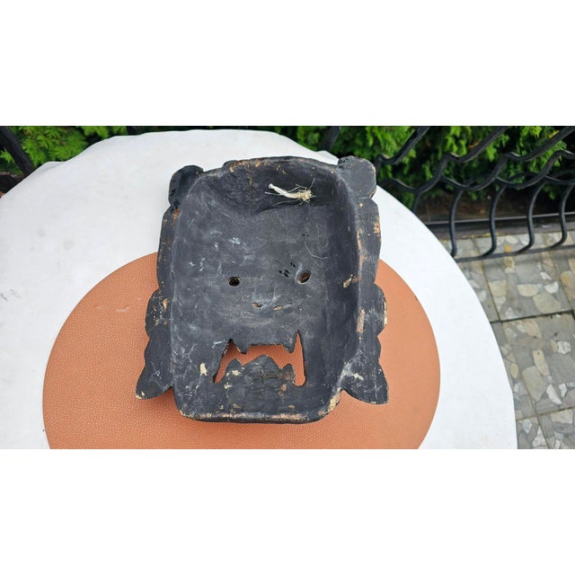 Mahakala Tibetan Himalayan Mask, 1950s For Sale - Image 4 of 6
