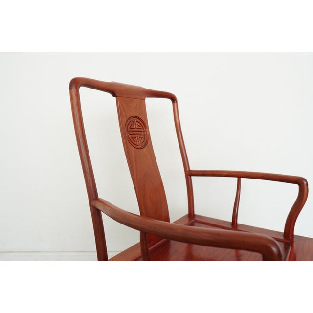 Vintage Chinese Chippendale Dining Chairs (Set of 8) For Sale - Image 14 of 18