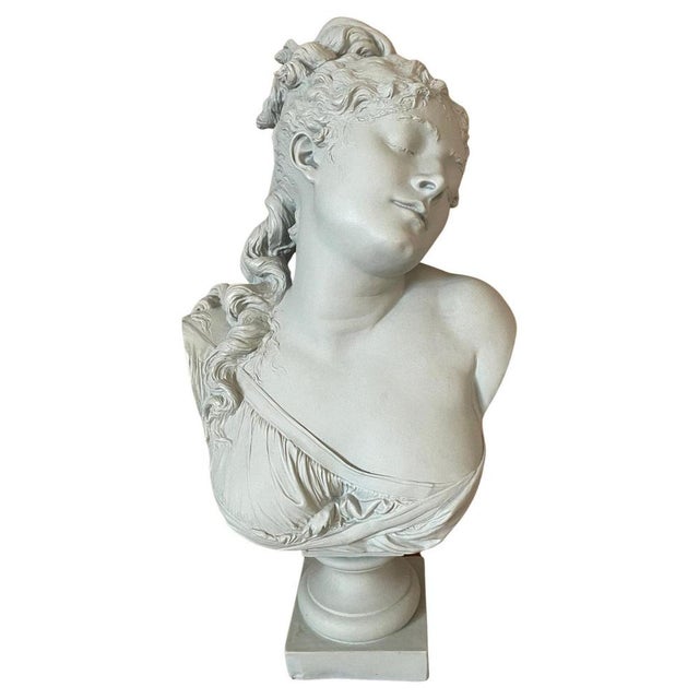 Antique Woman Bust in Terracotta, 1850s For Sale - Image 18 of 18