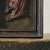 Antique French Red Bas-Relief Wax Profile of a Bearded Man With Hood, Signed For Sale - Image 4 of 7