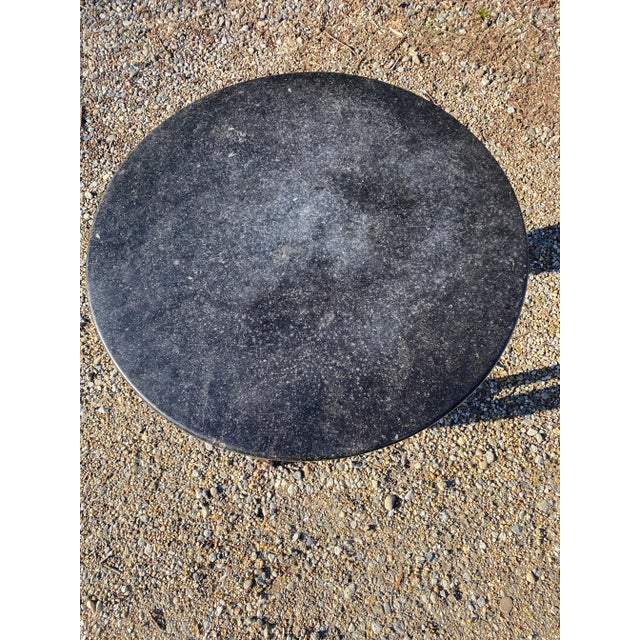 19th Century 19th Century Empire Center Table Carved Swans Porphyry Stone Top For Sale - Image 5 of 8