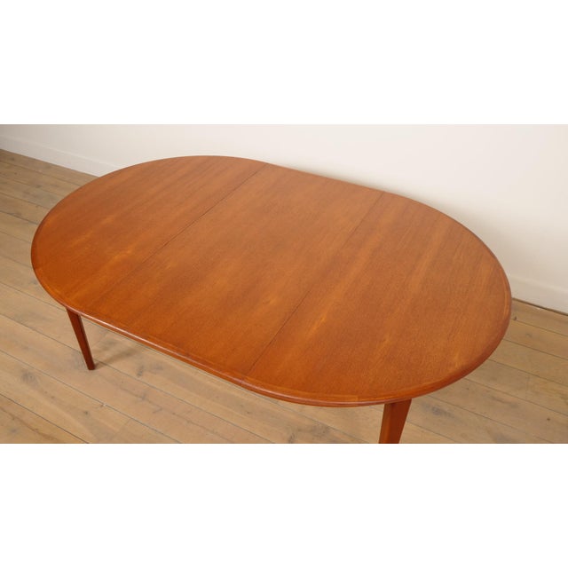 Vintage Teak Dining Table, 1950s For Sale - Image 4 of 12