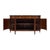 Wood French Louis XVI Style Flame Mahogany Enfilade With Sainte-Anne Marble, Circa 1900 For Sale - Image 7 of 9