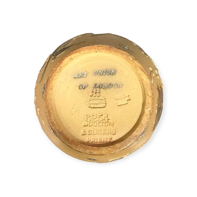 Lambeth Slaters Patent Vase from Royal Doulton, 1890s For Sale - Image 9 of 11