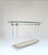 Console Table in Acrylic and Glass with Gold Metal, 1980s For Sale - Image 10 of 10