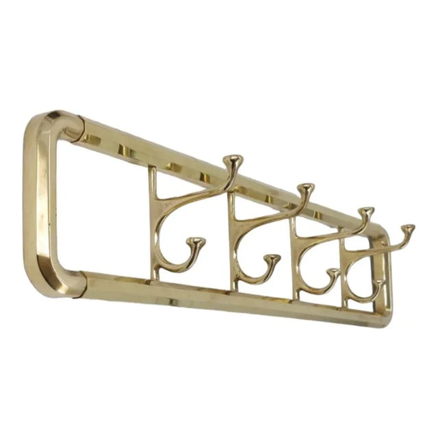 Metal Art Deco Coat Hanger, 1940s For Sale - Image 7 of 7