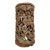 19th-Century Southeast Asian Hand-Carved Teak Temple Pillar Wrap Sculpture For Sale