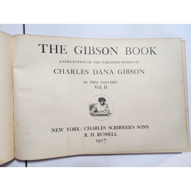 Antique Set of "The Gibson Books", Volume 1&2 For Sale - Image 11 of 18