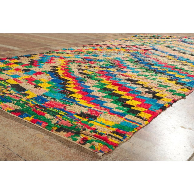 Tribal Vintage Moroccan Azilal Rug - 06'03 x 11'04 For Sale - Image 3 of 9