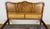 Wood Vintage French Louis XVI Double Bed Frame in Oak For Sale - Image 7 of 11