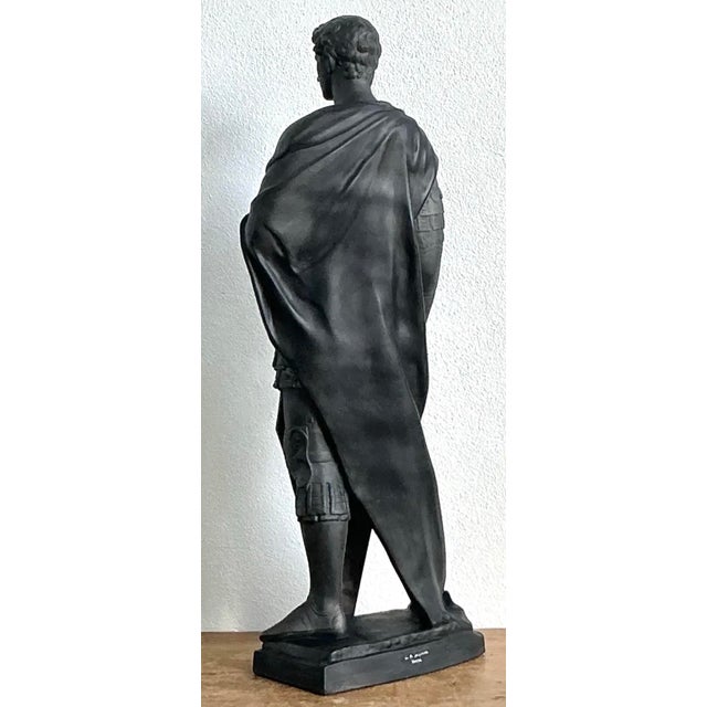 Vintage Danish Saint George Terracotta Sculpture For Sale - Image 12 of 12