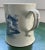 18th Century Antique 18th Century Chinese Kangxi Blue & White Export Porcelain Tankard Mug With Rocky Landscape For Sale - Image 5 of 12