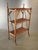 French Country Vintage French Country Coastal Bamboo Rattan Book Shelf For Sale - Image 3 of 17