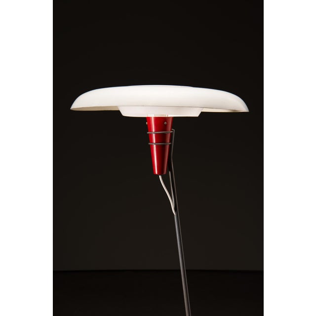 Mid-Century Modern NX38 Floor Lamp attributed to Louis Kalff for Philips, 1950s For Sale - Image 3 of 9
