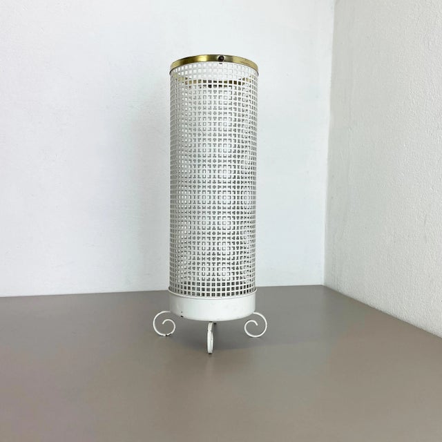 Umbrella stand in style of Matégot Origin: France Age: 1950s This original vintage umbrella stand element was produced in...