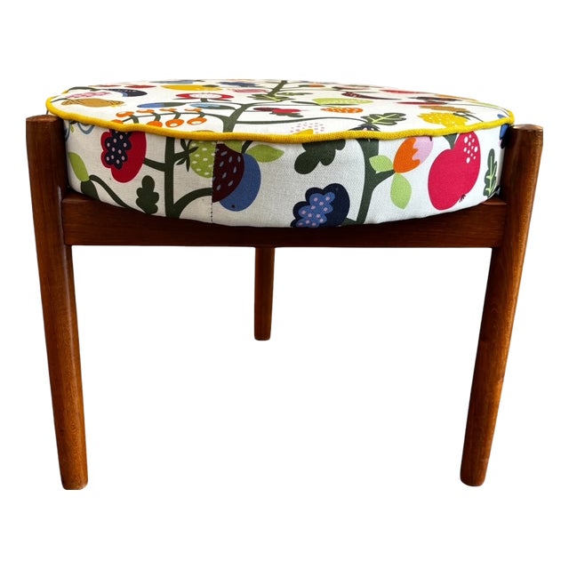 Mid-Century Danish Ottoman by Hugo Frandsen, 1960s For Sale